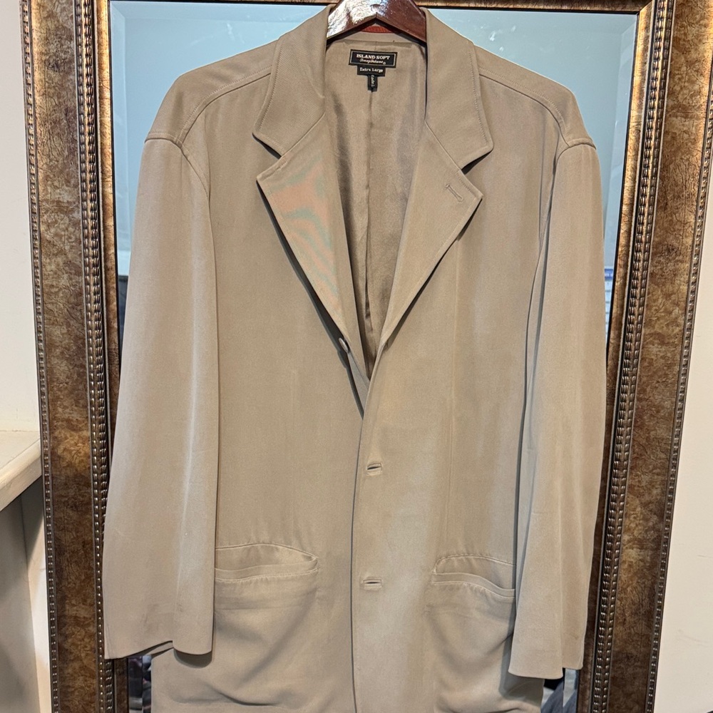 Tommy Bahama “Island Soft” Tan Blazer